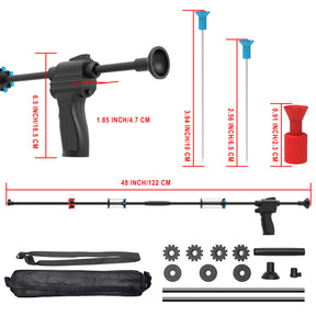 Blowgun With Various Darts & Laser Pistol Grip BL014