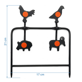 Four Animal Plinking Target  CT002